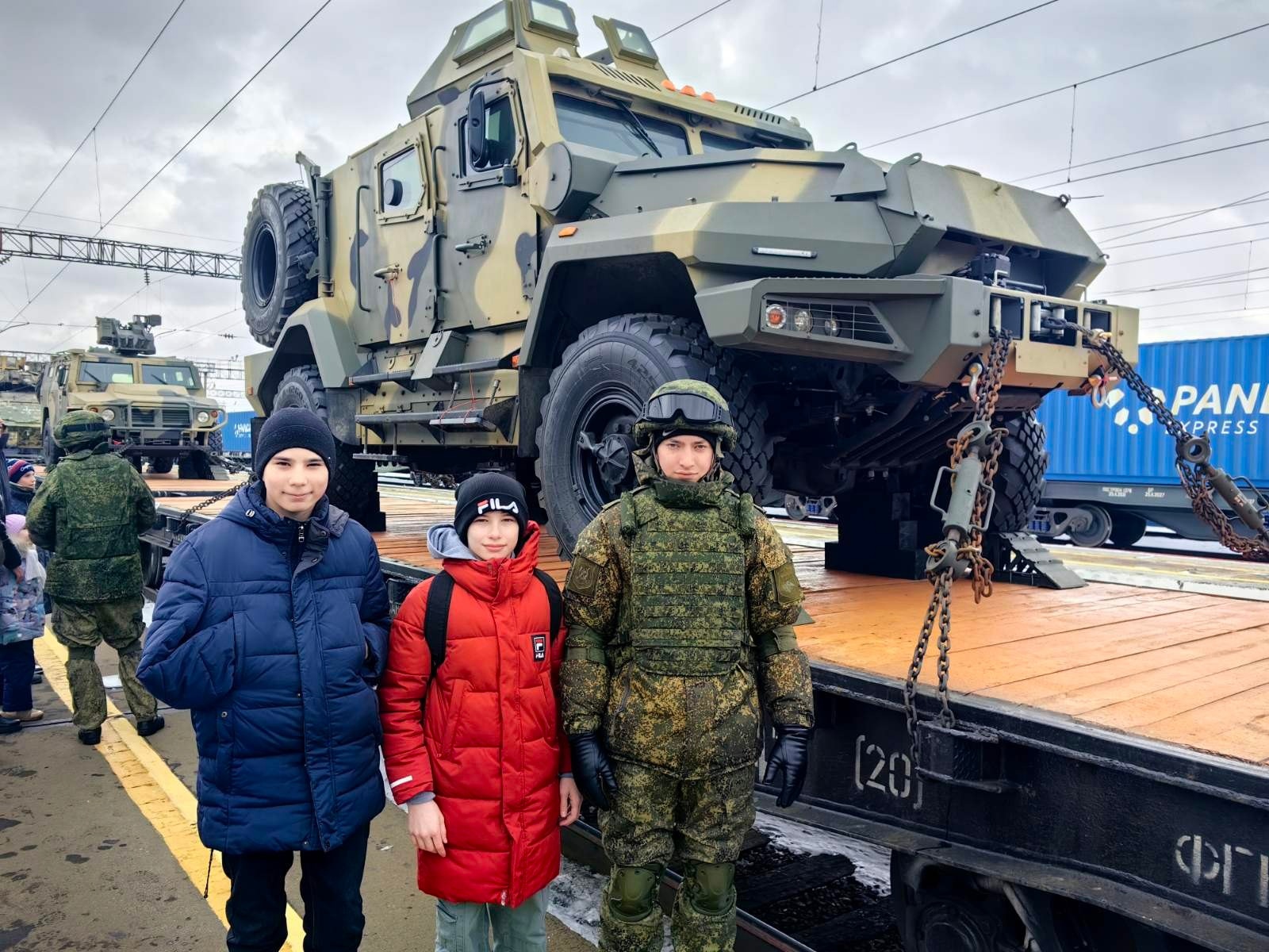 Тематический поезд &amp;quot;Сила в правде&amp;quot;.