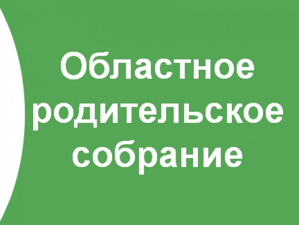 Областное родительское собрание в формате прямого эфира.